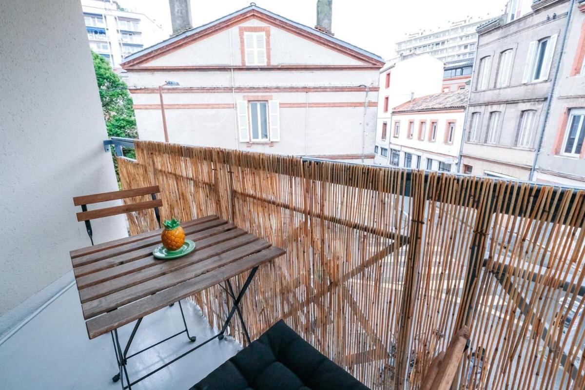 Le Vinyle ~ Parking ~ Balcon ~ Centre-Ville Toulouse Luaran gambar